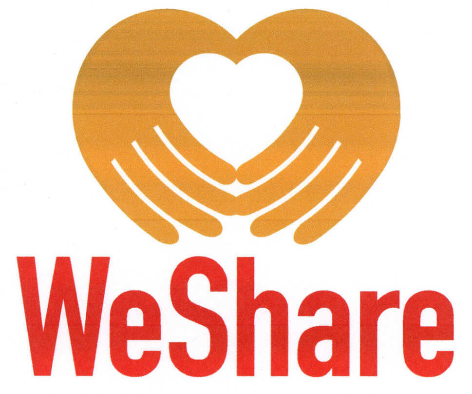 We Share Logo for donations